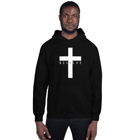 IBELIEVE Black Hoodie