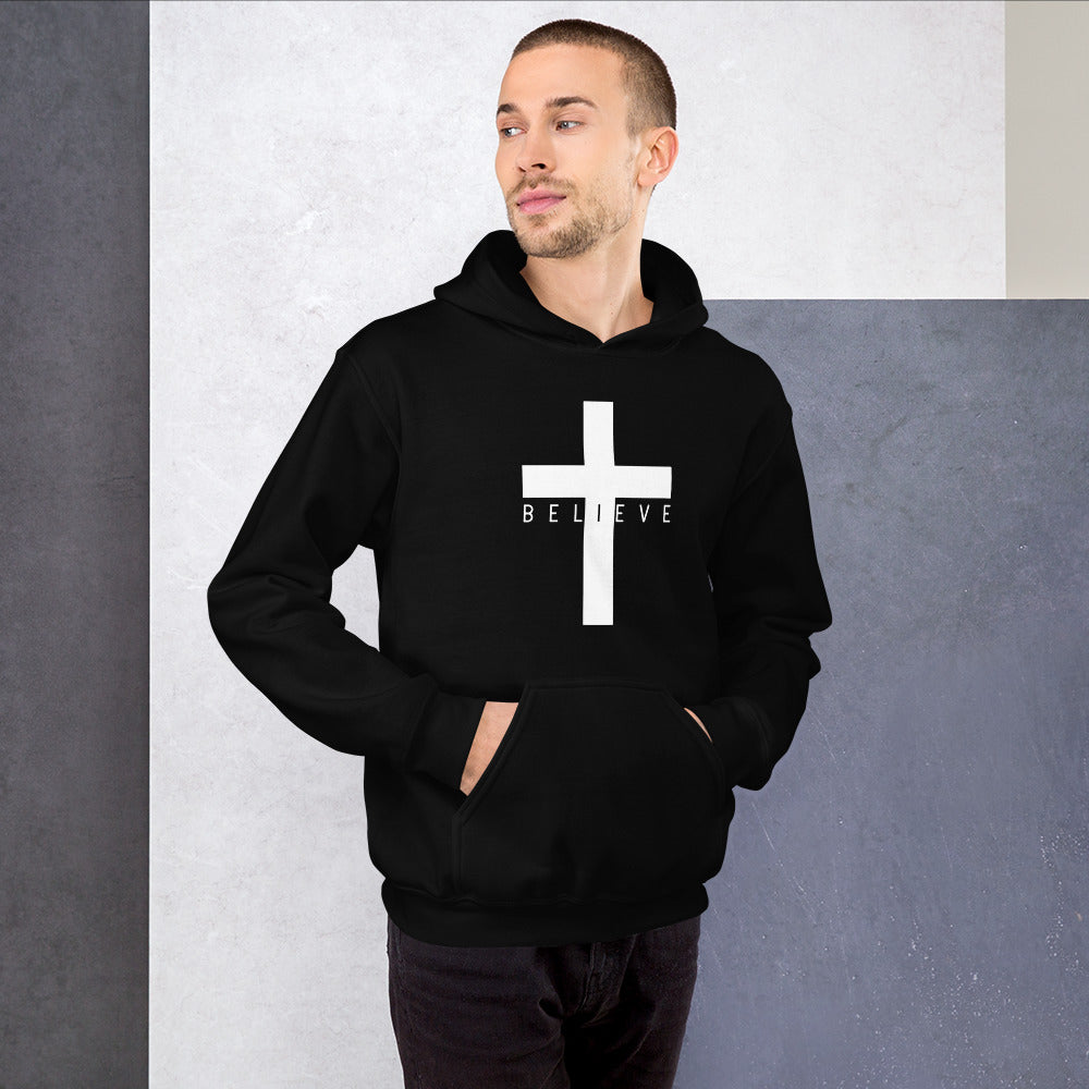 IBELIEVE Black Hoodie