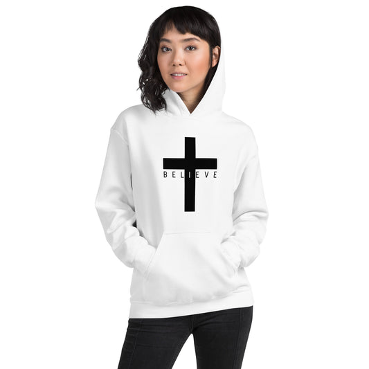 IBELIEVE White Hoodie