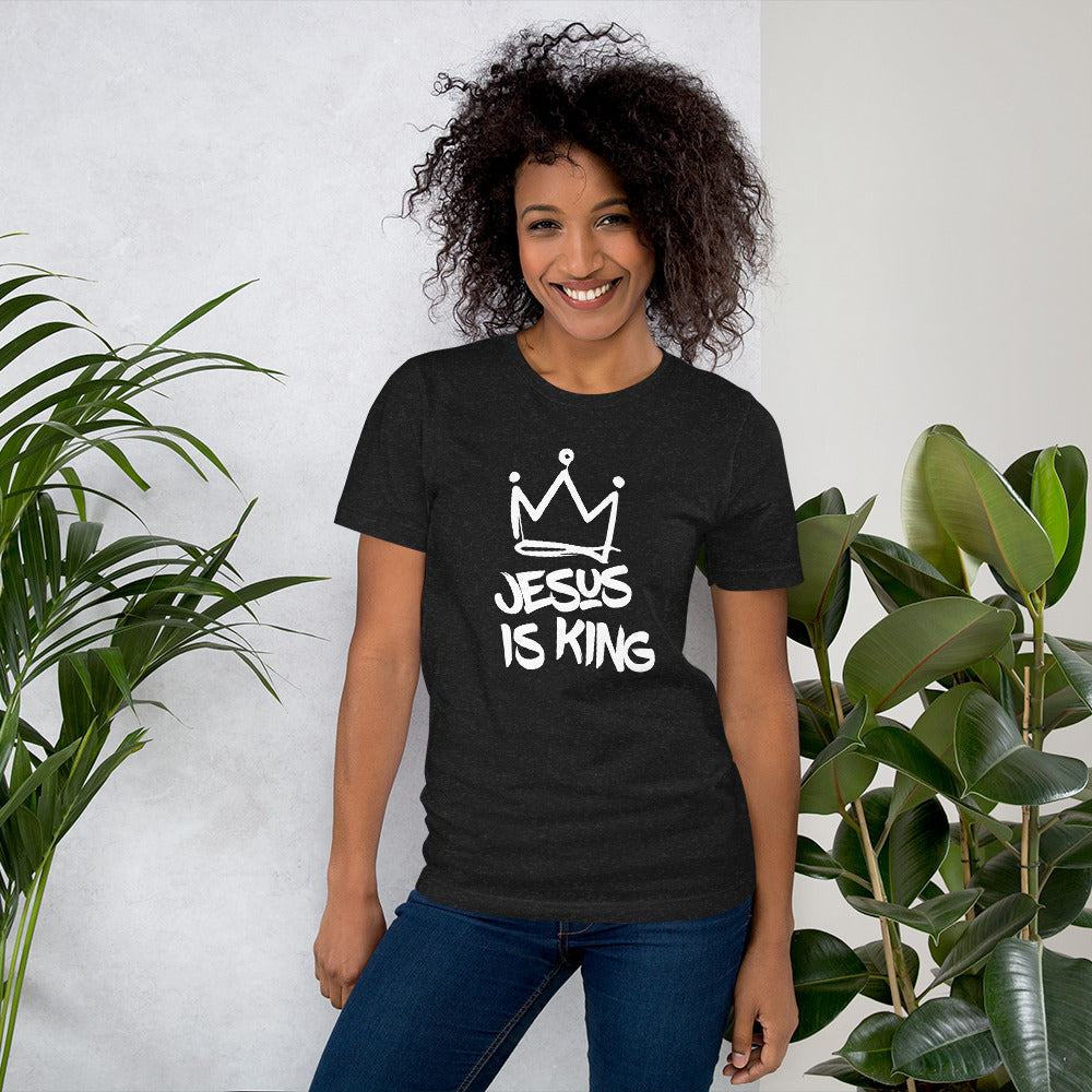 Jesus is King Black t-shirt