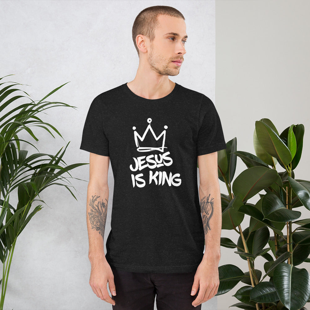 Jesus is King Black t-shirt