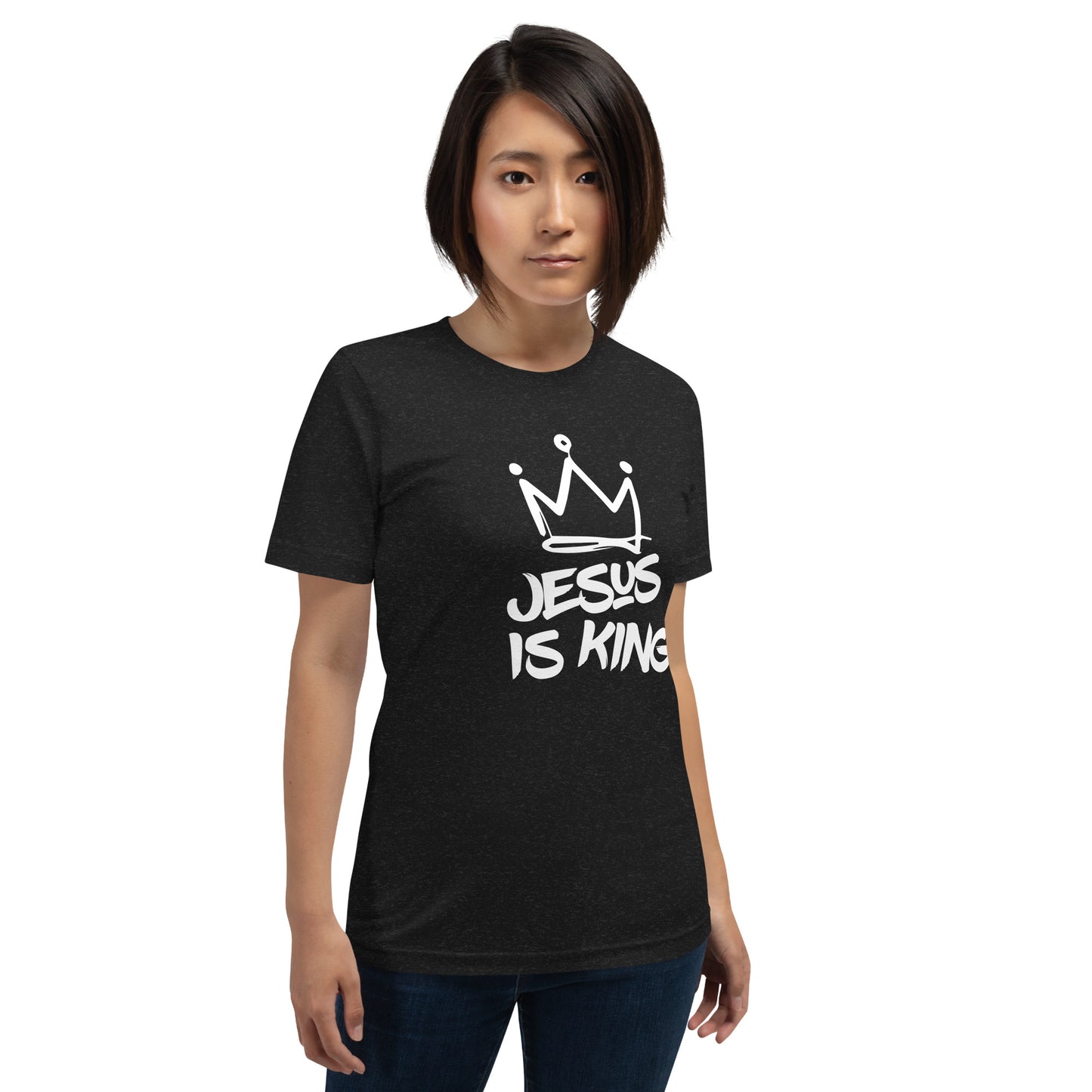 Jesus is King Black t-shirt