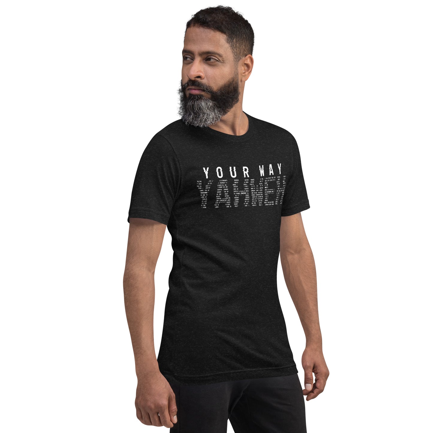 Your Way Black t-shirt