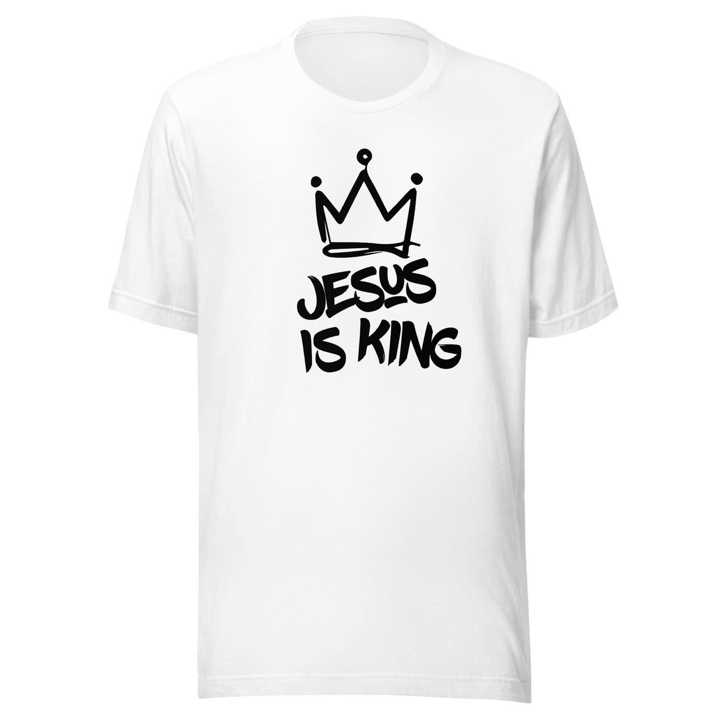 Jesus is King White t-shirt