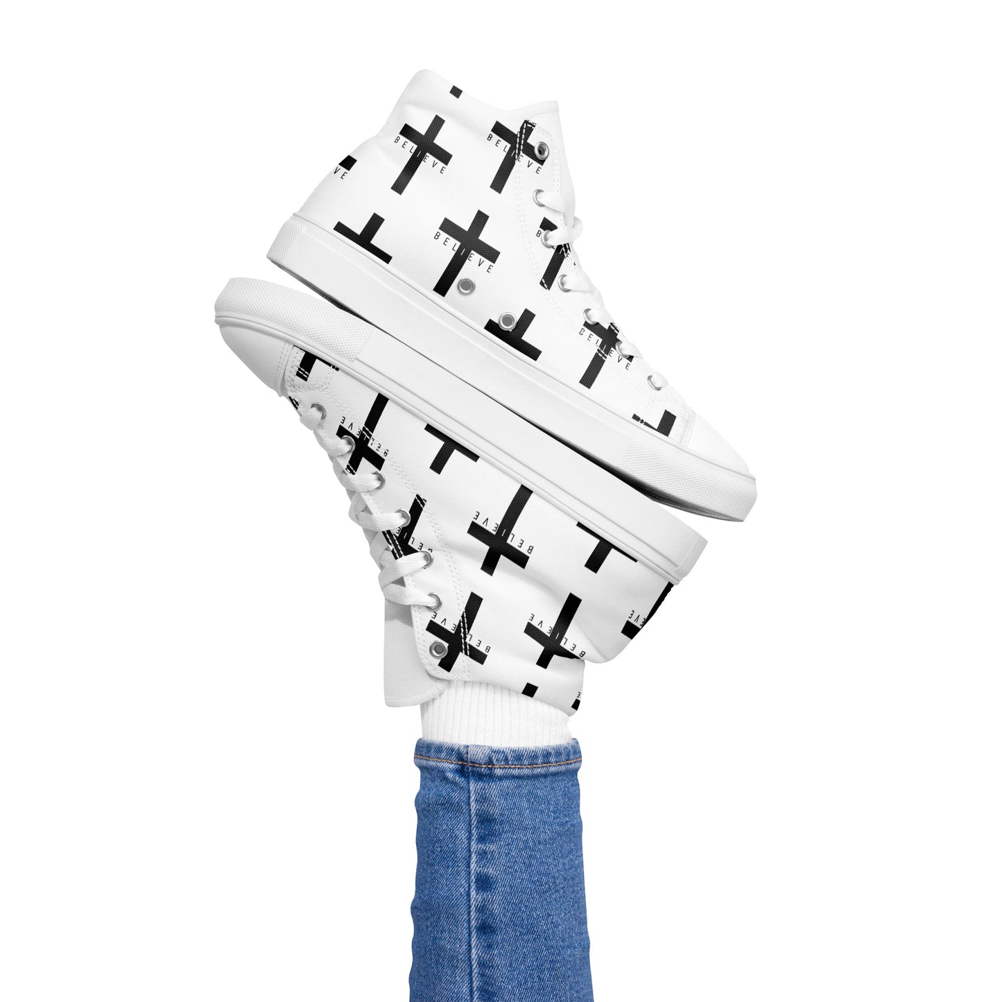 Women’s high top IBELIEVE shoes